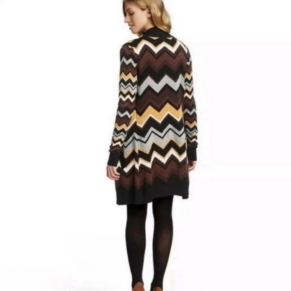 Missoni Open Front Zig Zag Cardigan - Picture 2 of 9